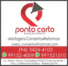 Balanças - Ponto Certo Balanças e Troncos