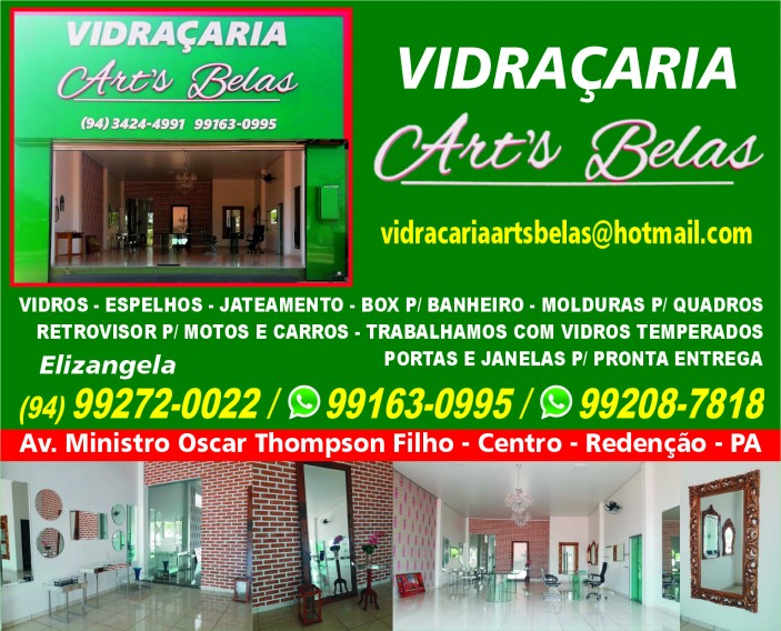Vidraçaria Art's Belas