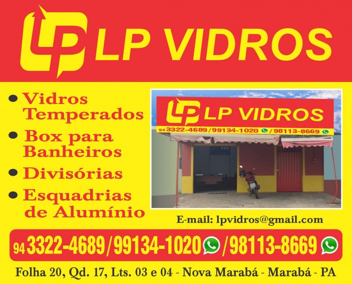 Vidraçaria - LP Vidros