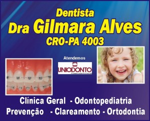 Dentista - Dra Gilmara Alves - CRO/PA 4003