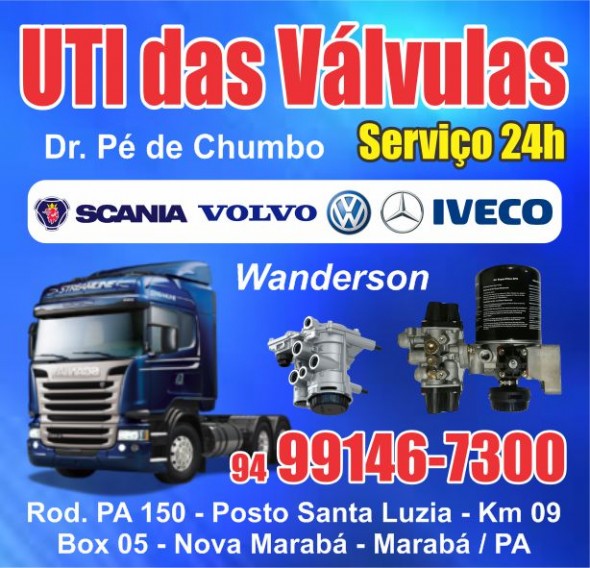 FREIOS UTI DAS VÁLVULAS