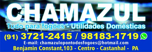 Chamazul Fogões Utilidades Domésticas