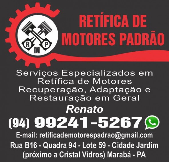 RETÍFICA DE MOTORES PADRÃO