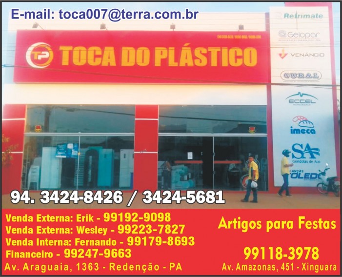 Toca do Plástico - Xinguara