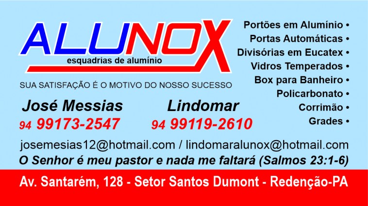 ALUNOX ESQUADRIAS