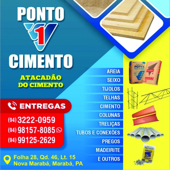 Ponto 1 Cimento