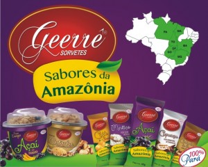 Sorvetes - Geerrê Sorvetes - Sabores da Amazônia