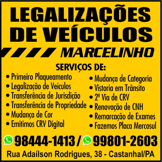 Legalizações de Veículos Marcelinho