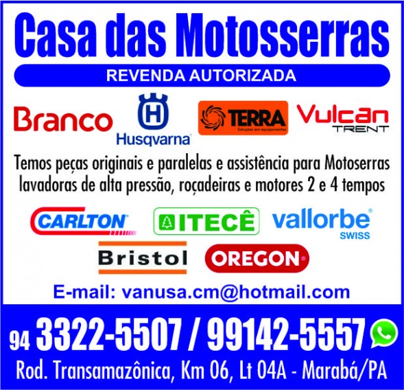 CASA DAS MOTOSSERRAS