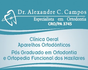 Dentista - Dr.  Alexandre C. Campos